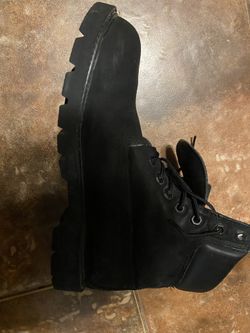 Black Timberland Guaranteed Waterproof