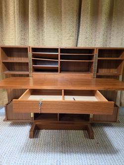 1970s Mid Century Magic Box Desk- VERY Unique