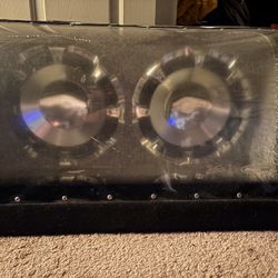2 12inch Subwoofers 
