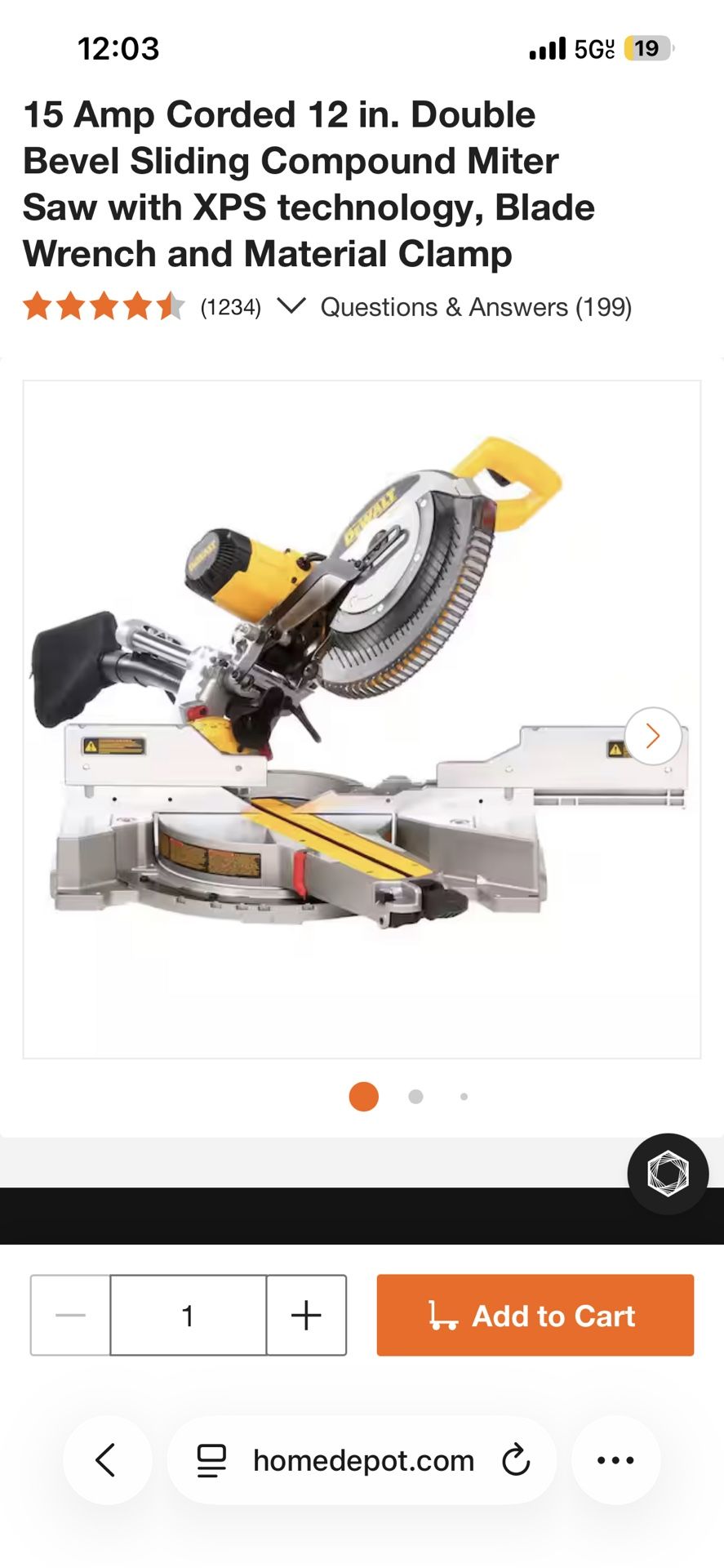 Dewalt Miter Saw
