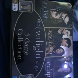Twilight Saga 3 Game Collection in Collector Tin - Twilight, New Moon, & Eclipse 