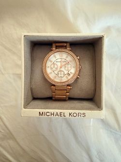Michael Kors Rose Gold Chronograph Watch