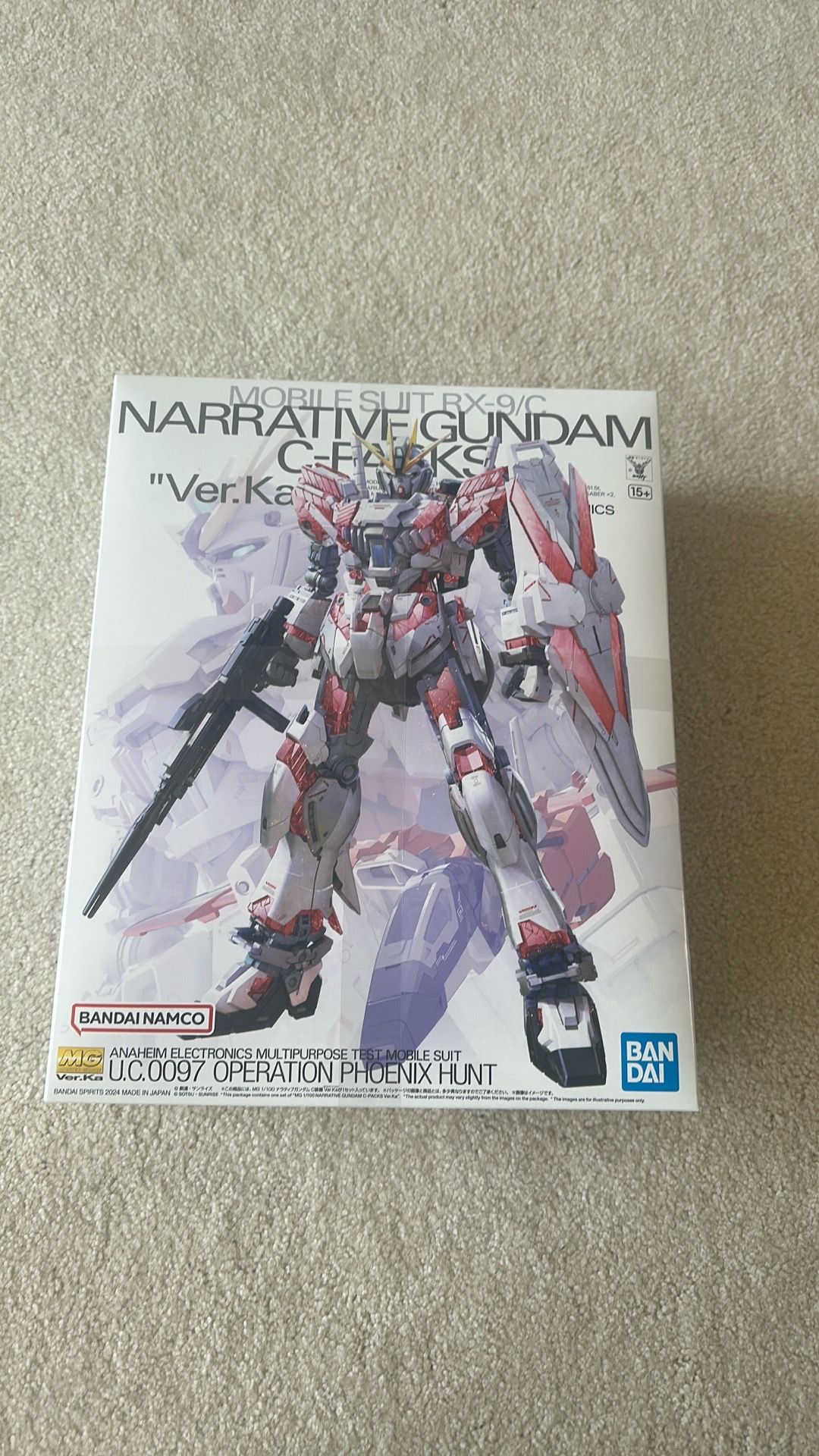 Gundam Narrative MG Ka version