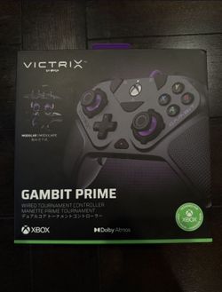 🔥 Victrix Gambit Prime Pro Wired Controller – Xbox / PC (SEALED)