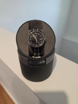Citizen Eco-Drive Black Watch with Box