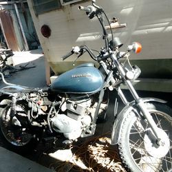 Classic 1981 Honda Motorcycle 