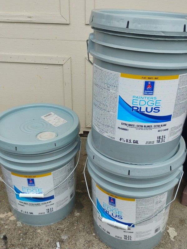 15 Gallons Agreeable Grey Interior Flat Paint