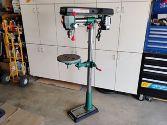 34" Radial Drill Press, Like New!