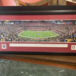 Alabama National Title game prints