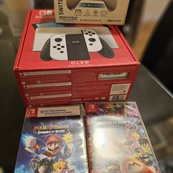 Nintendo Switch With Wireless Controller 