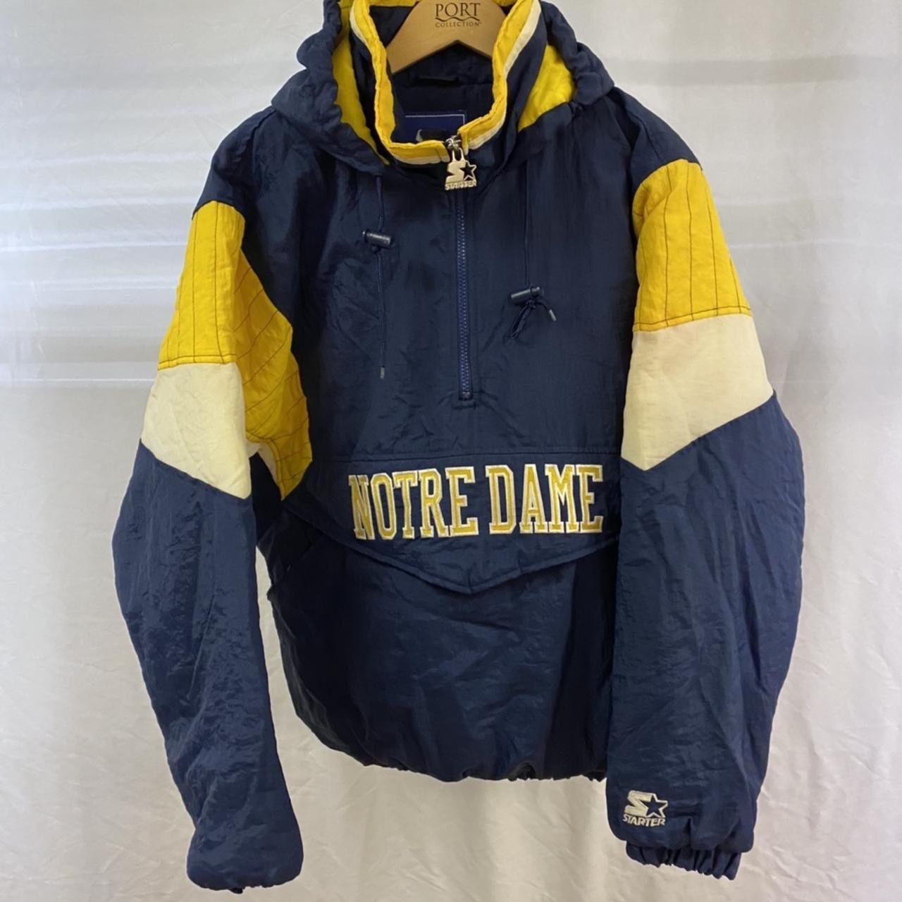 Vintage NCAA Notre Dame Fighting Irish Pullover Jacket by Starter. for Sale  in Kent, WA - OfferUp