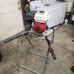 Two man post hole digger auger