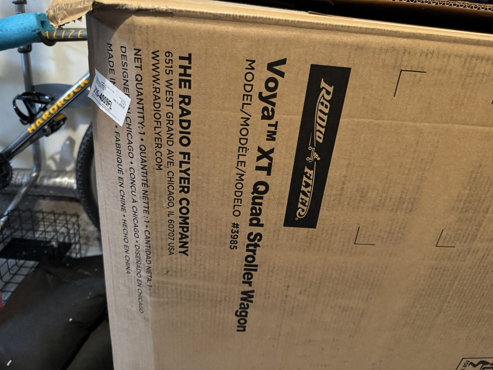 Radio Flyer Voya XT Quad Stroller Wagon
