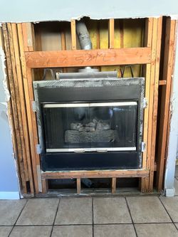 Wall fire place