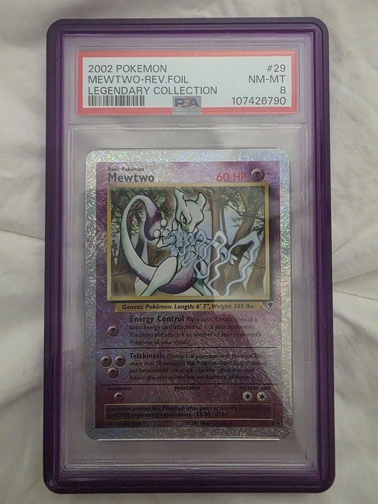 Legendary Collection Reverse Holo Mewtwo
