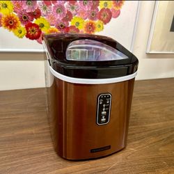 Tramontina Counter top ice maker stainless steel lightly used good condition
