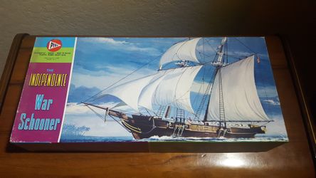 Vintage Pyro The Independence War Schooner Model Ship