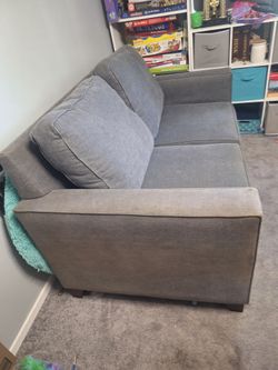 Loveseat Pottery Barn couch