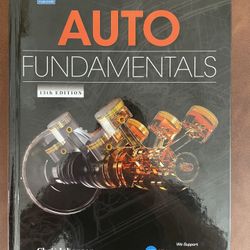 Auto Fundamentals College Book 