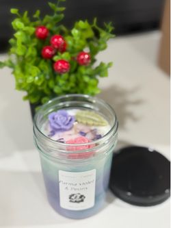 Handmade scented candles