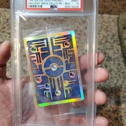 Pokemon Card PSA Graded 9 Sealed Ancient Mew