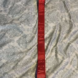 Red Jordan Belt