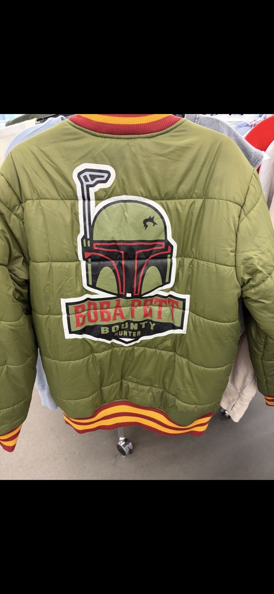 Boba Fett Bounty Hunter Wind Breaker Good Condition