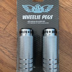 SE Wheelie Bike pegs 