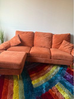 Orange Sectional