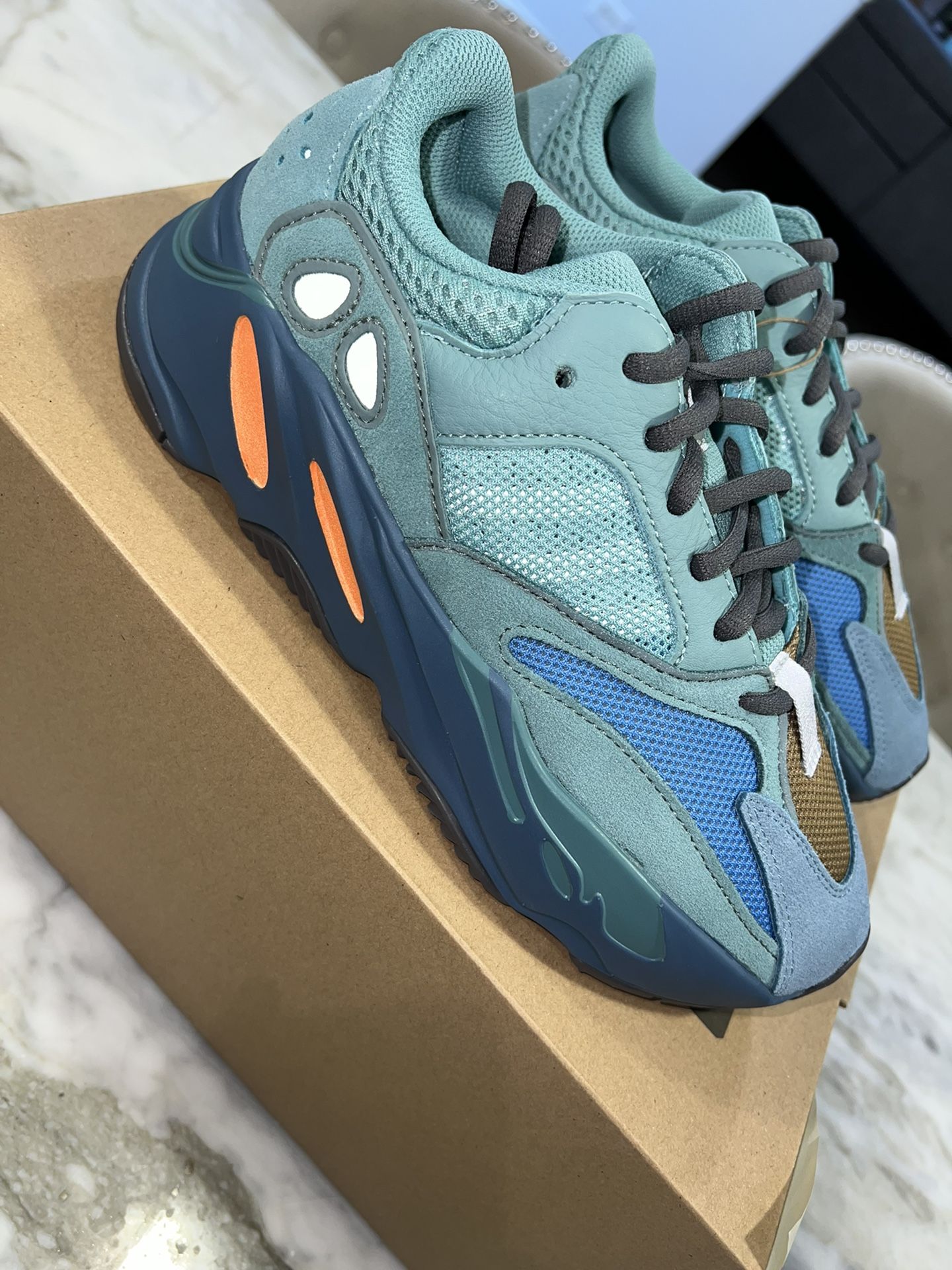 Adidas Yeezy Boost 700 Faded Azure 7W - Main Image