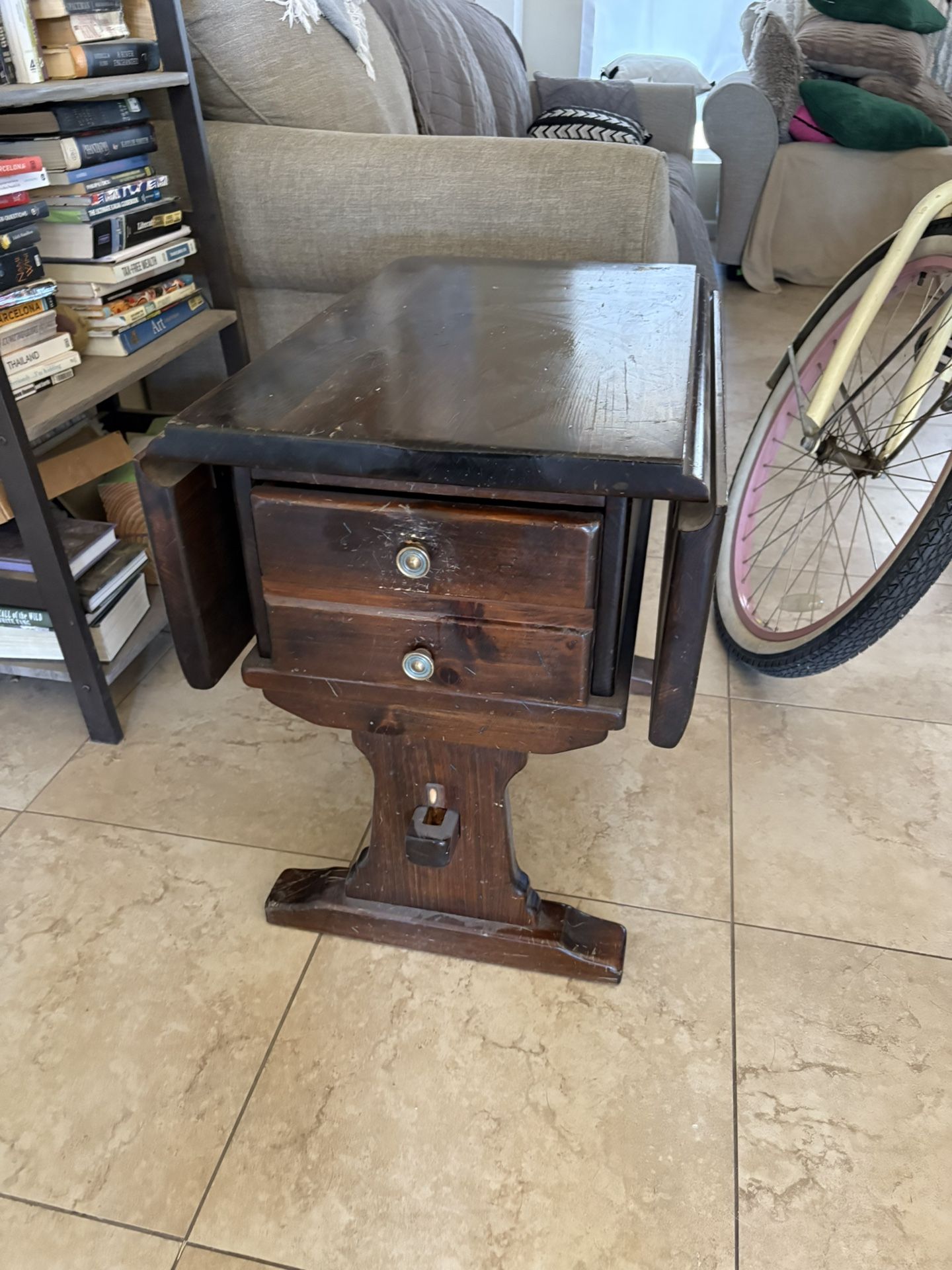 Ethan Allen Mid Century Antique Table