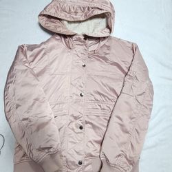 American Eagle Outfitters Pink Silk Jacket  Size Small 