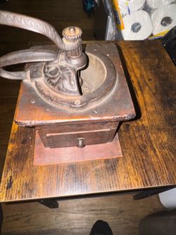 Antique coffee grinder 100