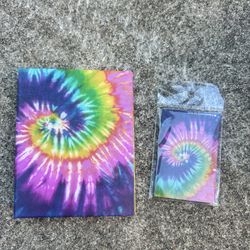 Tie-Dye Card Binder