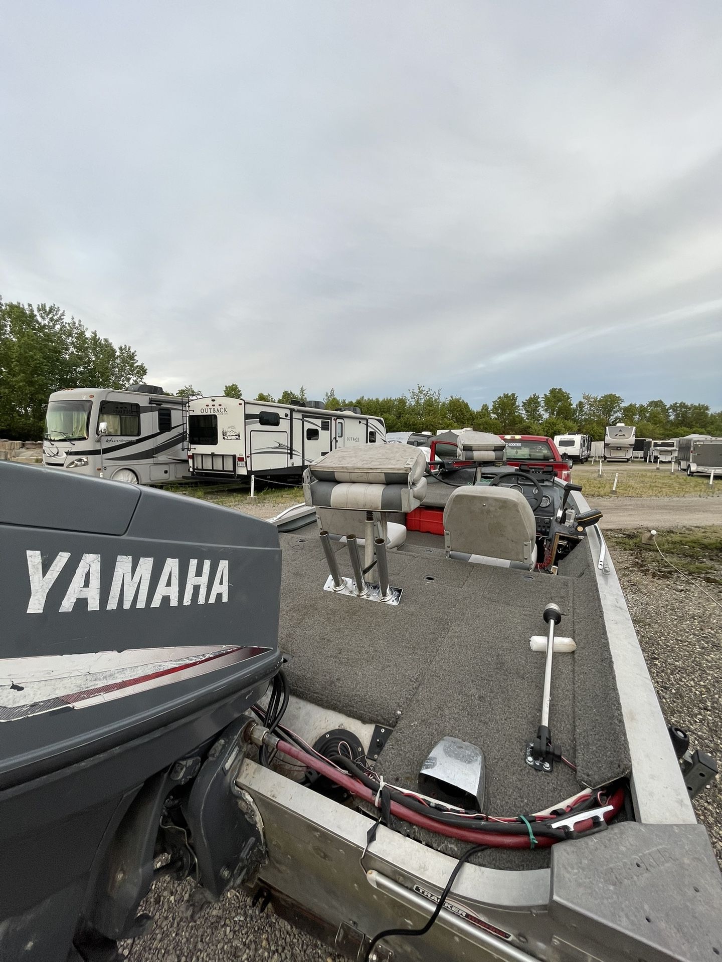 1989 Tracker Texas Tournament Bass Boat