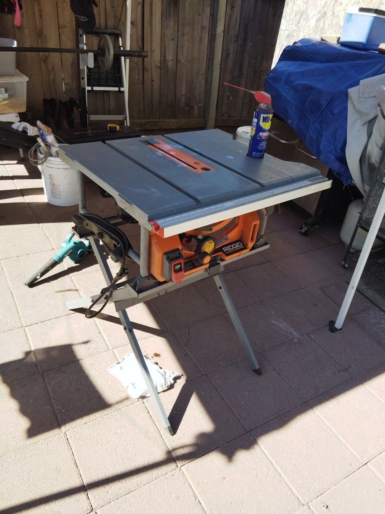 Ridgid Table Saw 