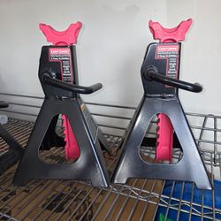 Craftsman tall  jack stands 3 ton set of two