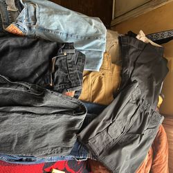 Levi’s, good fellow, dickies, 5.11