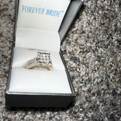 10k Gold Diamond Ring 1cttw