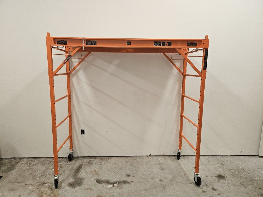 Adjustable Rolling Steel Scaffold ( WEN Baker-Style)