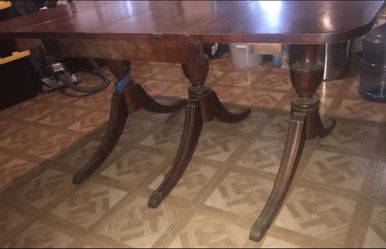Antique Dining Drop leaf Table 59.5 x42 inches in Perris