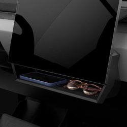 Spigen Tesla Cybertruck Under Screen Organizer - Easy Magnetic Install