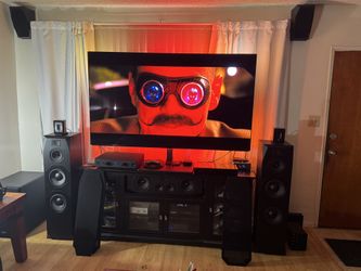 Emotiva Airmotiv, Denon, Furman, HSU, and OSD Black Home Theater System