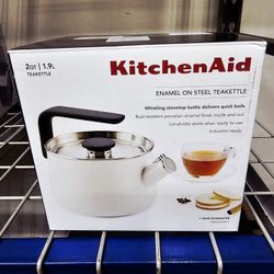 KitchenAid Teakettles Enamel-on-Steel Stovetop