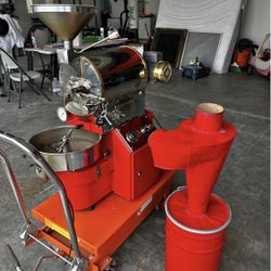 2KG AMBEX YM-2 COFFEE ROASTER w/ Custom Chaff Collector