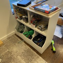 Kids Toy Storage Cabinet