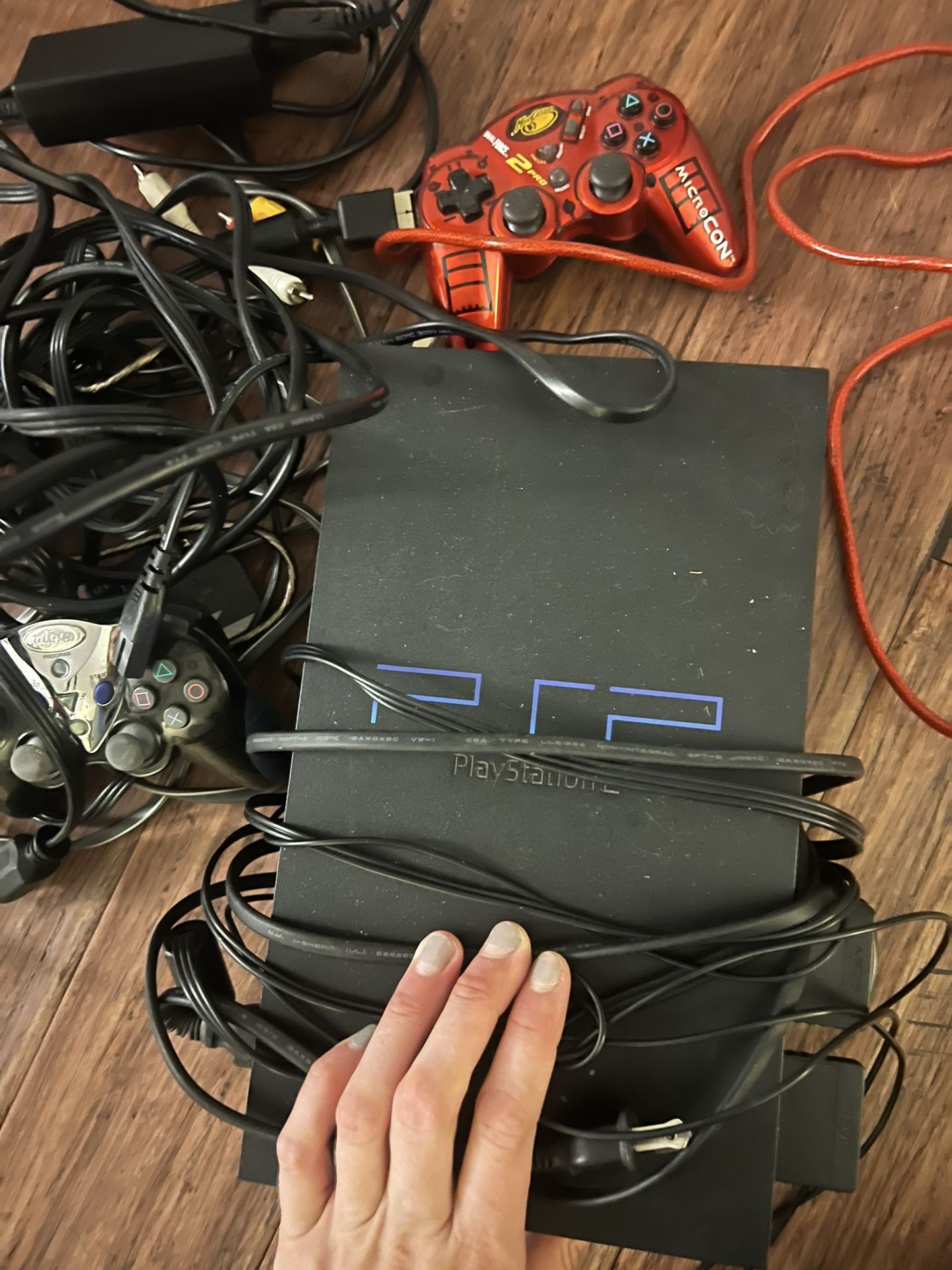 PS2 With Controllers