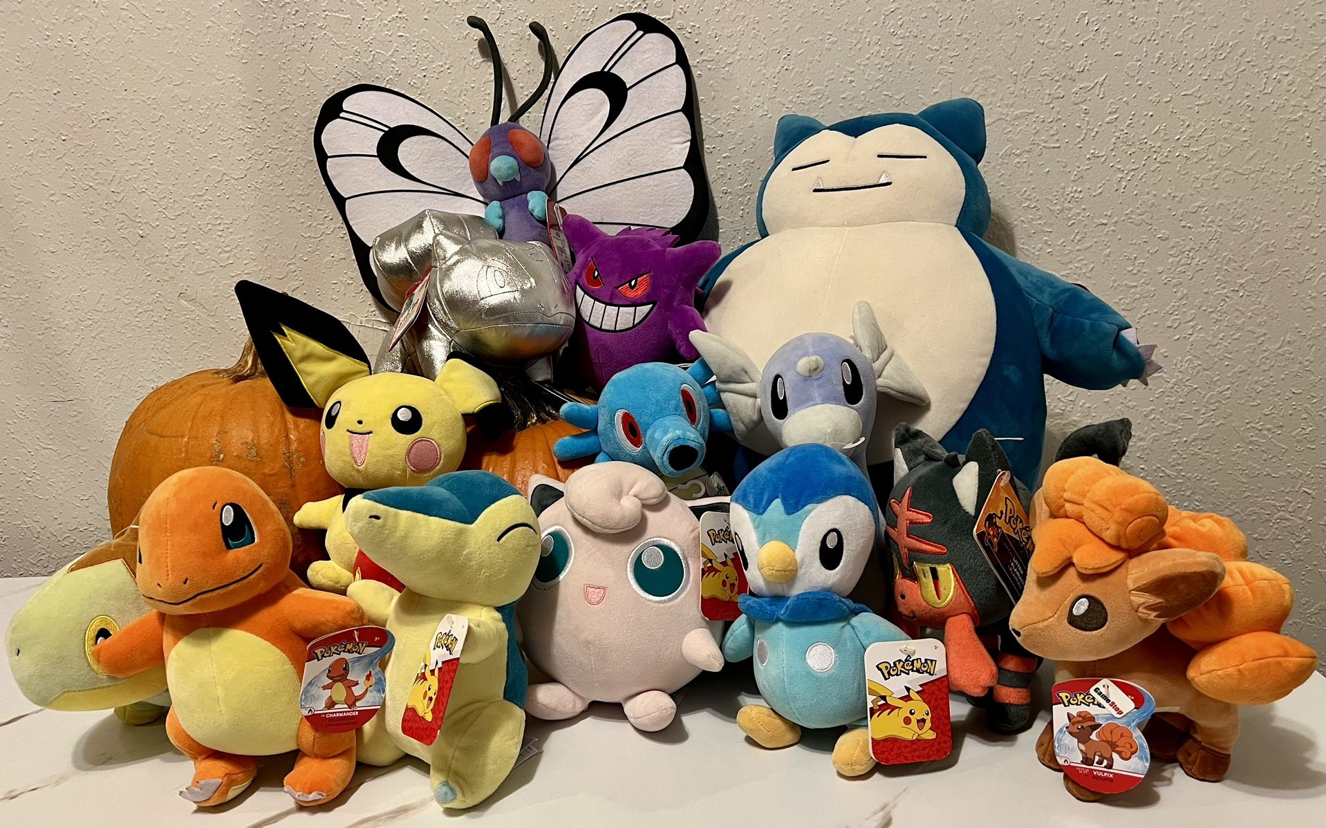 Pokémon Plush Bundle Pokémon Center Gengar (2019) and XL Snorlax!