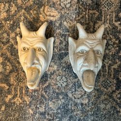 Gargoyle Head Wall Decor