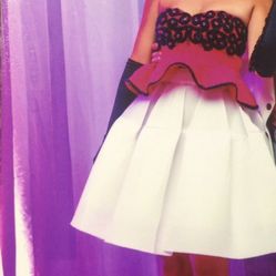 Skirt And Top Custom Made